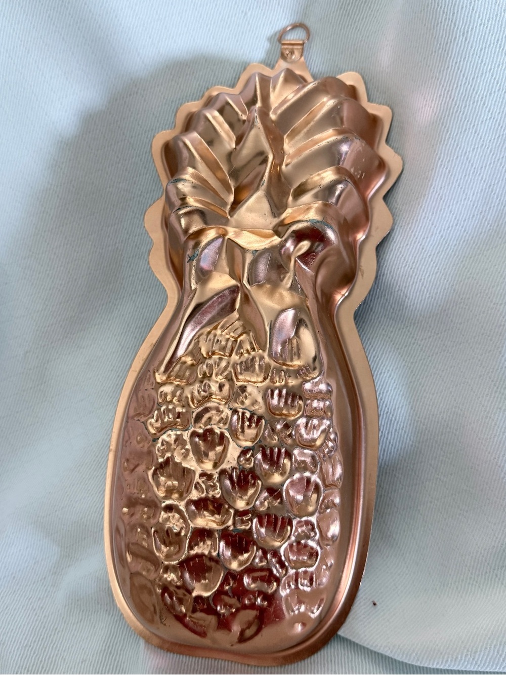 Copper Pineapple Jelly Mold – Vintage Cottagecore Décor